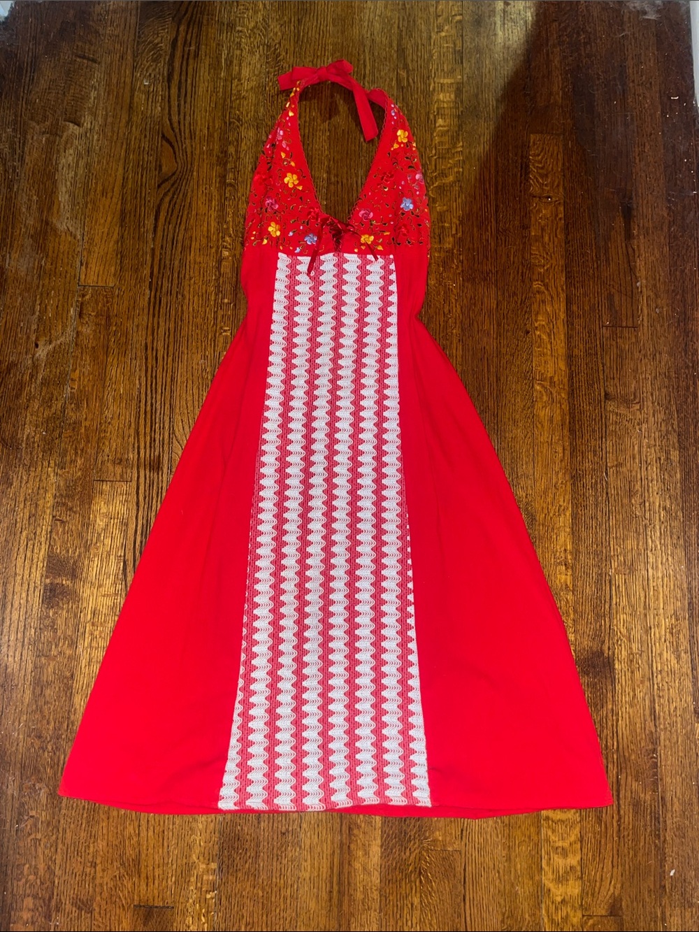 Authentic Handmade Mexican Backless Dress